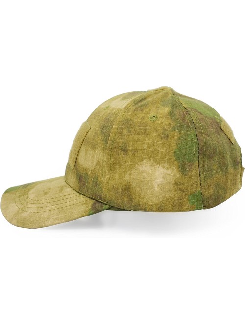 Baseball Caps Military Tactical Operator Cap- Outdoor Army Hat Hunting Camouflage Baseball Cap - Ruin Green Camouflage - C618...