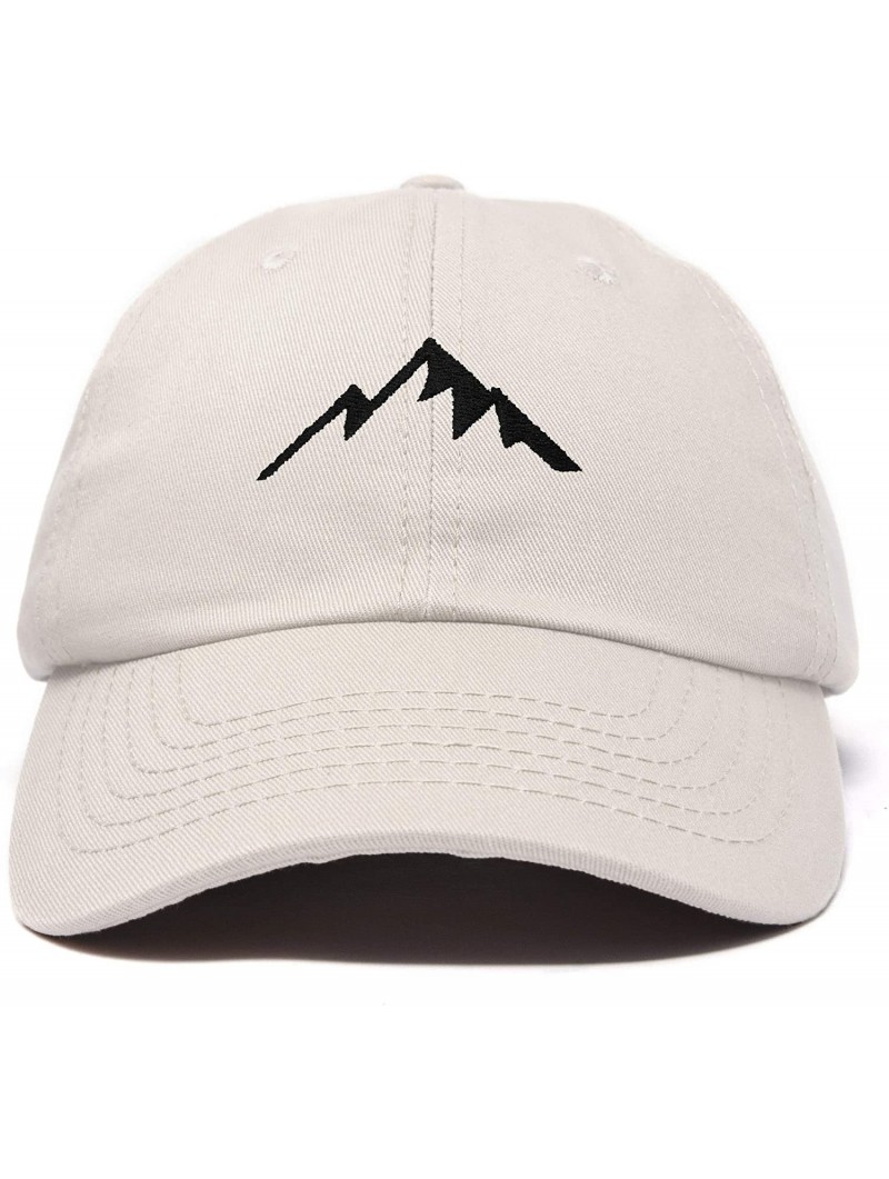 Baseball Caps Outdoor Cap Mountain Dad Hat Hiking Trek Wilderness Ballcap - Beige - CA18SHNO6I8 $14.16