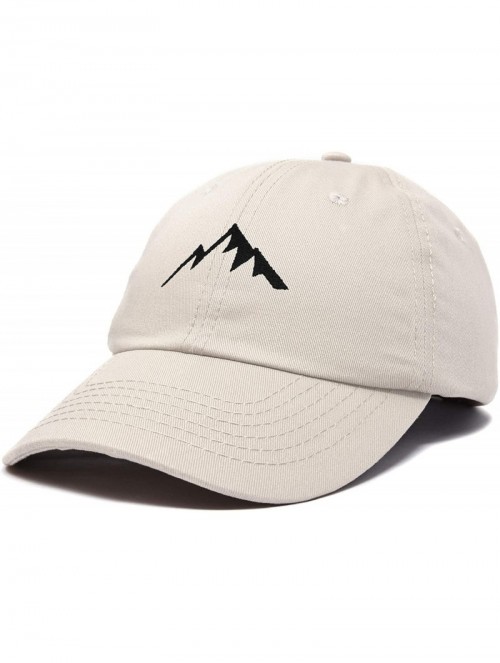 Baseball Caps Outdoor Cap Mountain Dad Hat Hiking Trek Wilderness Ballcap - Beige - CA18SHNO6I8 $14.16