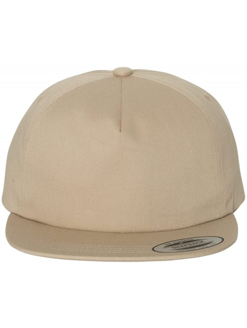 Visors Classics Snapback Cap - 6502 - Khaki - CR188ZE0CZL $9.98