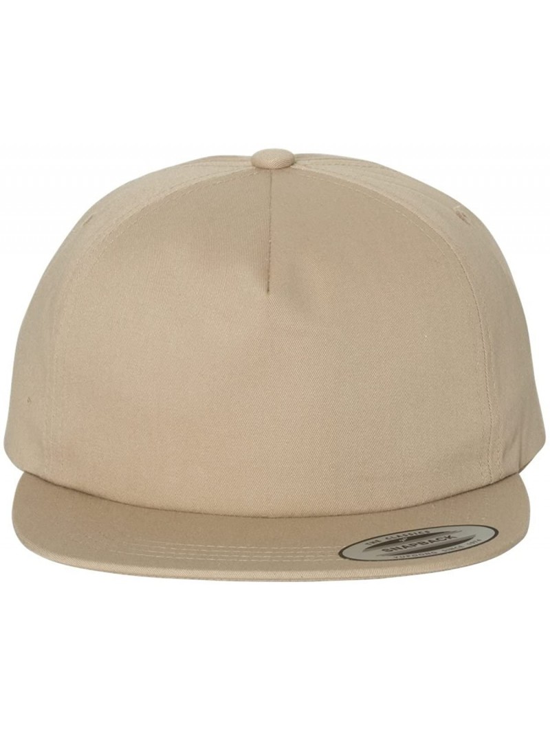 Visors Classics Snapback Cap - 6502 - Khaki - CR188ZE0CZL $9.98