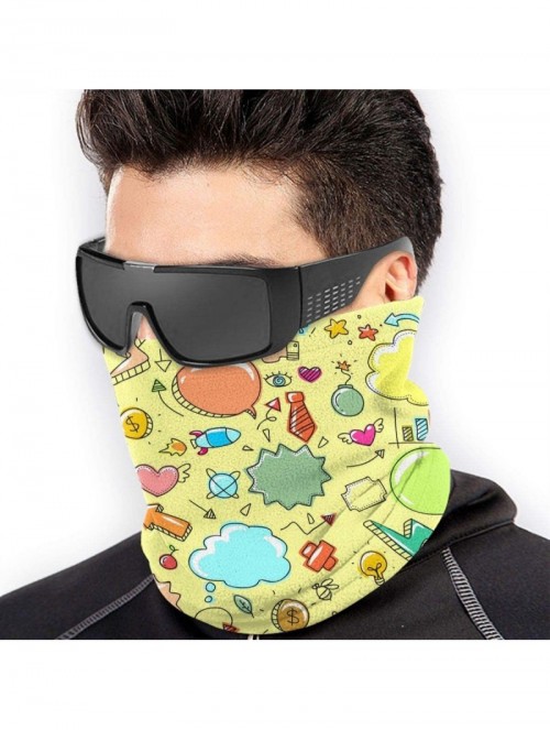 Balaclavas Face Mask Custom 3D Seamless Half Face Bandanas Balaclava - Style 22 - CX197WKX7Q7 $12.48