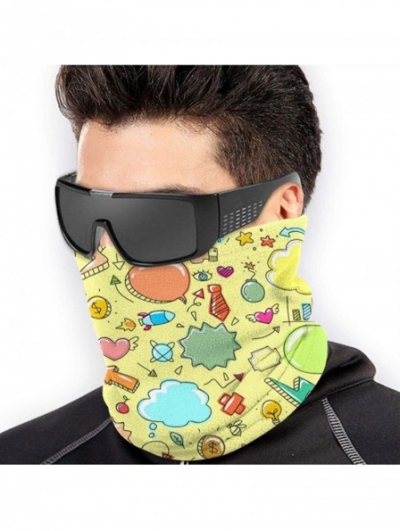 Balaclavas Face Mask Custom 3D Seamless Half Face Bandanas Balaclava - Style 22 - CX197WKX7Q7 $12.48