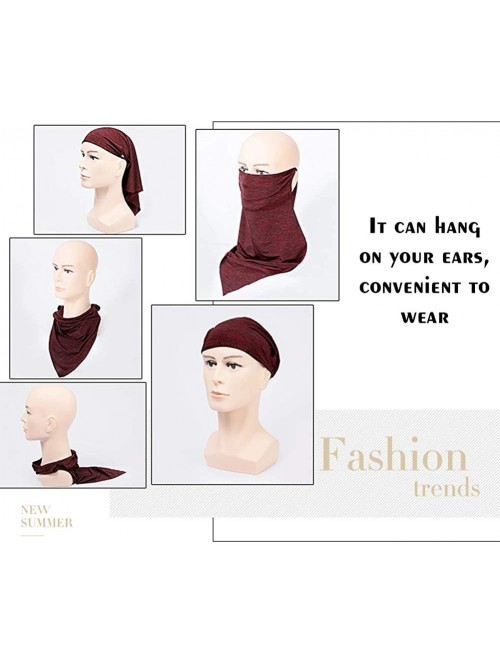 Balaclavas Multifunction Headbands Headwear Face Scarf Neck Gaiter Headwrap Sport Balaclava Seamless Anti-Spitting Outdoor - ...