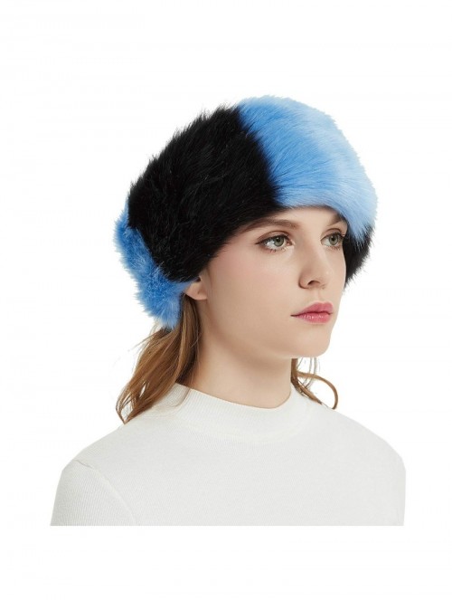 Cold Weather Headbands Headbands Outdoor Earmuffs Hairbands - Black&Blue - C818H3YASCX $13.72