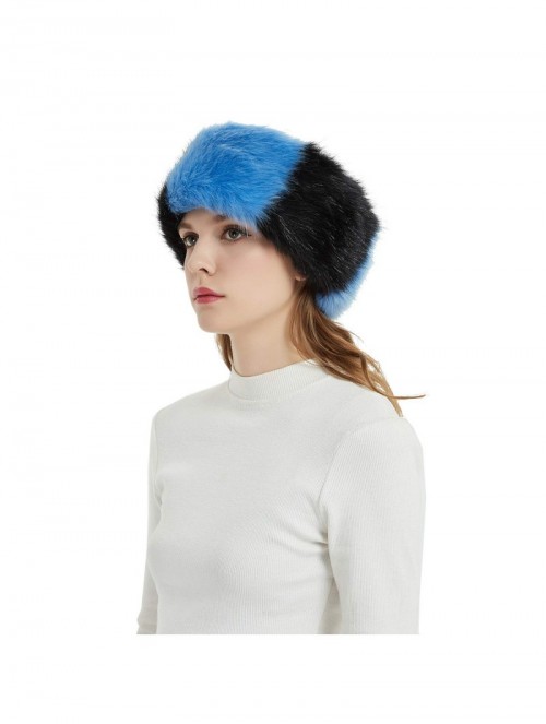 Cold Weather Headbands Headbands Outdoor Earmuffs Hairbands - Black&Blue - C818H3YASCX $13.72