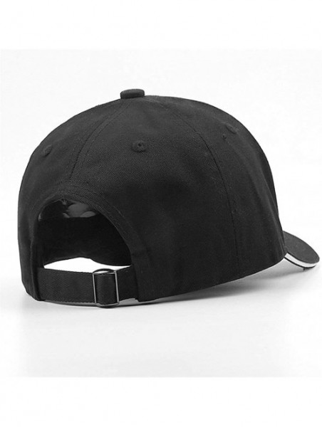 Baseball Caps Dad Beretta-Logo- Strapback Hat Best mesh Cap - Black-41 - C518RC7OZY9 $17.81