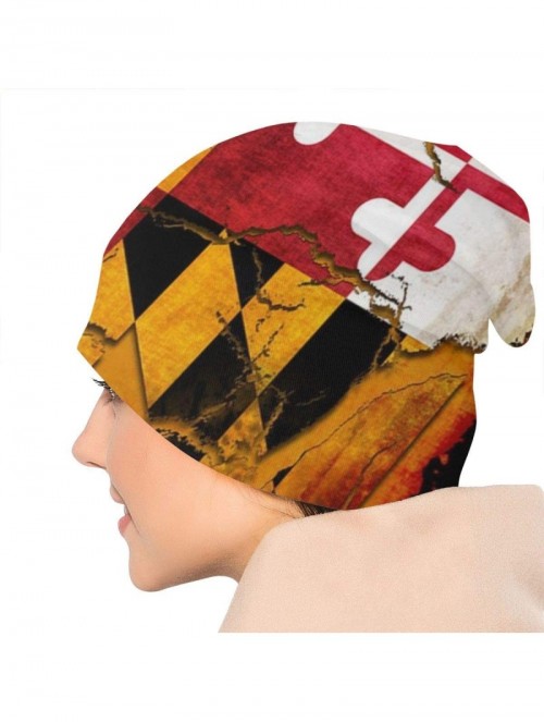 Skullies & Beanies Vintage Maryland Skullies Beanies Multi Functions - CV18ZKNTMMG $21.73