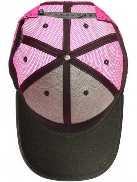 Baseball Caps Unisex-Adult Sideline Cap - Dark Grey/Neon Pink - CY18E3X7AGH $14.12