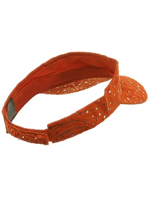 Visors Glitter Visor - Orange - CB111GHWUJR $28.56