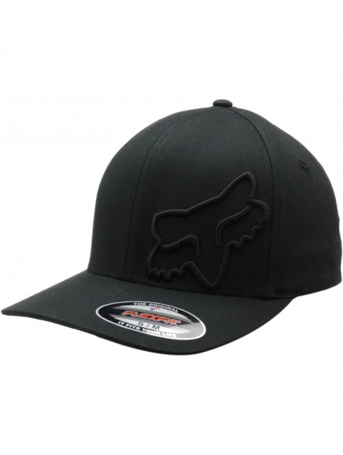 Baseball Caps Men's Flex 45 Flex-Fit Hat - Black - CR115XP4AS1 $30.16