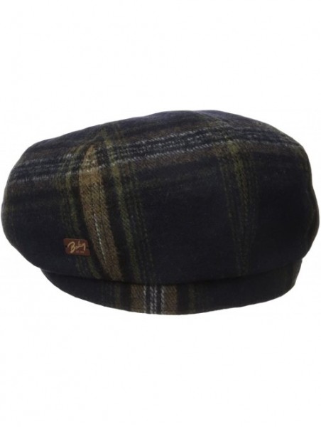 Newsboy Caps Men's Rickett - Navy Plaid - CT12IRQV3BF $19.84