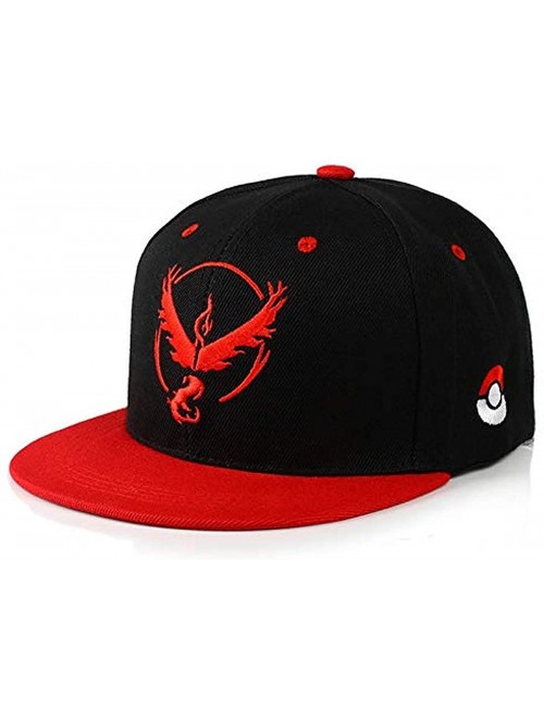 Baseball Caps Pokemon Go Valor Mystic Instinct Team Embroidered Snapback Caps - Valor - CZ18SANSI6S $19.18