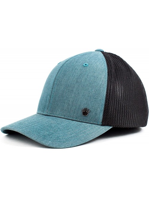 Baseball Caps Wesson Flexfit Hat Teal - CB192T7MU97 $41.77