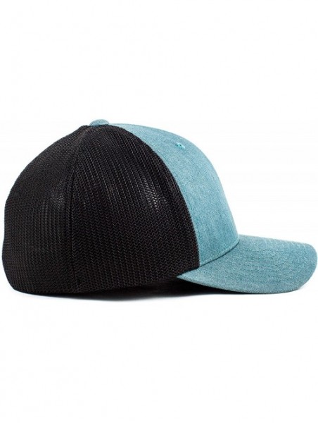 Baseball Caps Wesson Flexfit Hat Teal - CB192T7MU97 $41.77