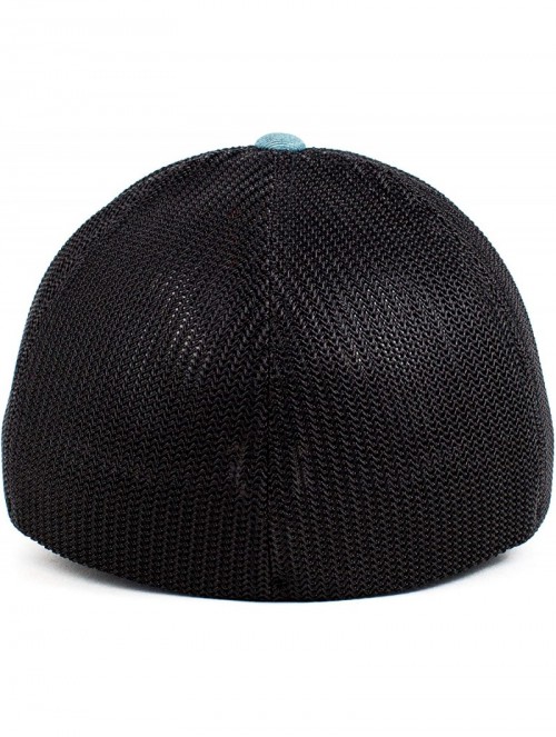 Baseball Caps Wesson Flexfit Hat Teal - CB192T7MU97 $41.77