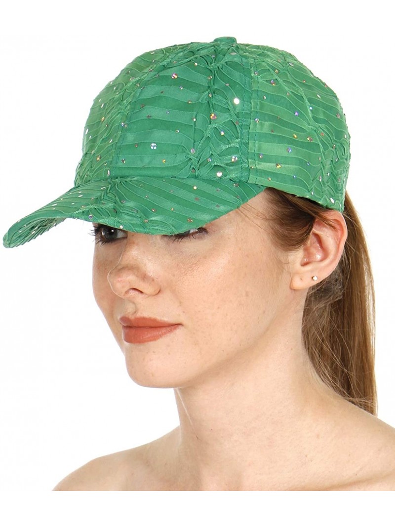 Newsboy Caps Newsboy Cap for Women - Sequin Summer perperboy hat - Baseball Cap - Gatsby Visor hat - Chemo hat - Cap Green - ...