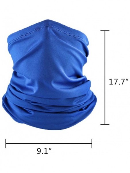 Balaclavas Seamless Face Mask Neck Gaiter Scarf Sun UV Protection Dust Wind Bandana Balaclava Headwear for Men Women - CV197T...