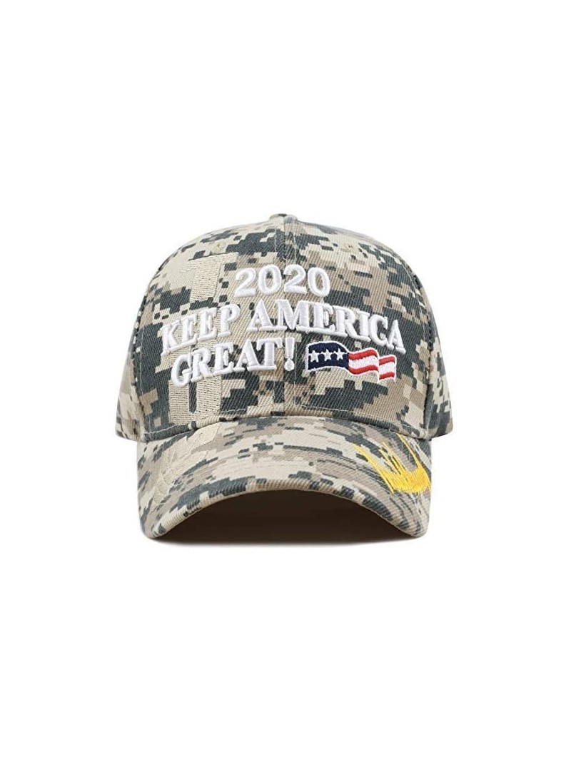 Baseball Caps Original Exclusive Donald Trump 2020" Keep America Great/Make America Great Again 3D Cap - CA18I6RT8YD $13.39