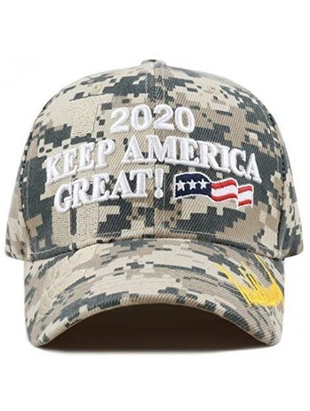 Baseball Caps Original Exclusive Donald Trump 2020" Keep America Great/Make America Great Again 3D Cap - CA18I6RT8YD $13.39