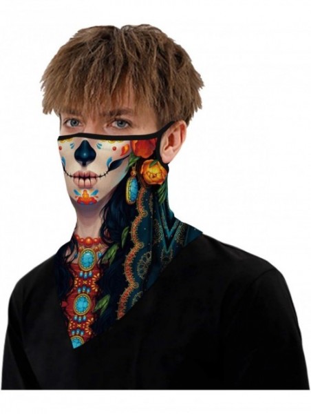 Balaclavas Seamless Triangle Bandana Motorcycle - Print-22 - C0198E4QCAS $16.07