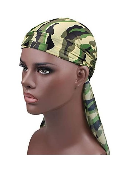 Skullies & Beanies Packed Miltary Camouflage Colorful Premium - A-set1-camo Silky-3 Packed - CO18A4D505L $19.06