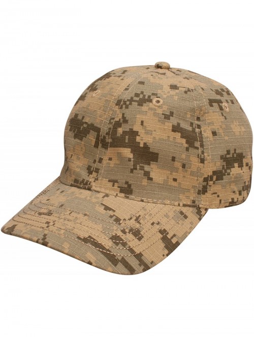 Baseball Caps Digital Camo Cap- Digital Grey/Sand- Adjustable - CL18E3XOHGS $15.56