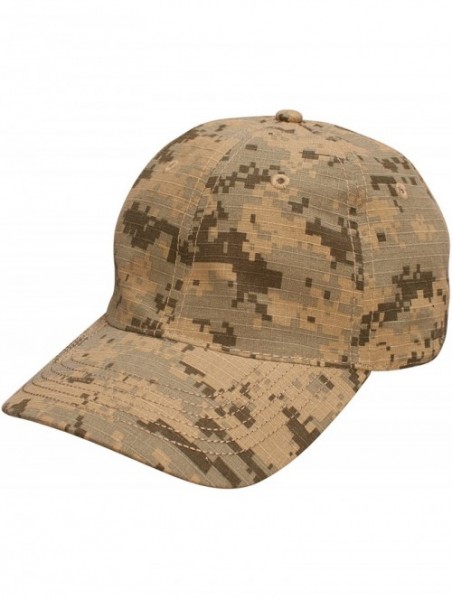 Baseball Caps Digital Camo Cap- Digital Grey/Sand- Adjustable - CL18E3XOHGS $15.56