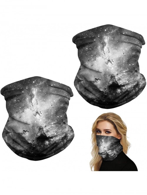 Balaclavas 10 in 1 Multifunction Bandana Neck Gaiter Tube Mask Headwear- Motorcycle Face Scarf - 027（2pcs） - CQ198SSZ8AN $13.52