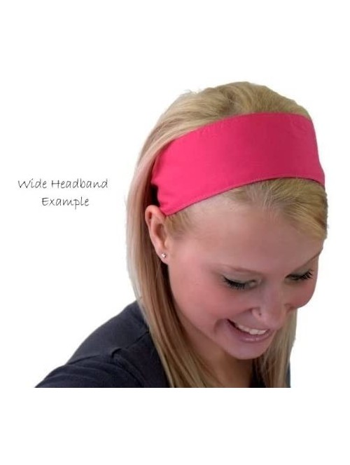 Headbands Black and Pink Polka Dots- Cute and Classic Headband - CX114B1J45D $10.40