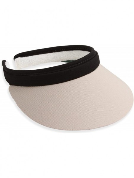 Visors 3" Comfort Clip-On Visor -5600 - Tan/Black - CX12F8V72Y9 $33.25