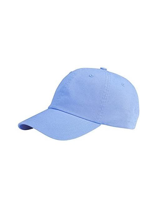 Baseball Caps Low Profile Velcro Adjustable Cotton Twill Cap - CZ1281GPP0V $13.06