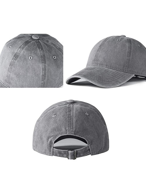 Baseball Caps Unisex Coors Light Mountain Washed Denim Baseball Caps Sun Hat Adjustable Snapback - Gray - CI18TZSI85O $11.22