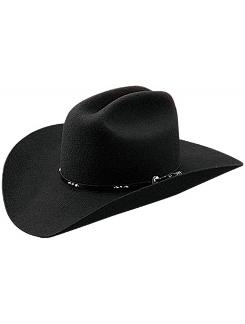 Cowboy Hats Men's La Mesa 2X Wool Cowboy Hat - Rc41585 - Black - CH113EA9GDL $67.69