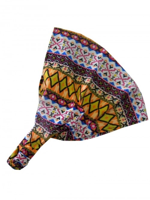 Headbands Pink Diamond Aztec Soft Wide Headband Boho Head Wrap (Motique Accessories) - Pink - C011MYCB4SB $10.60
