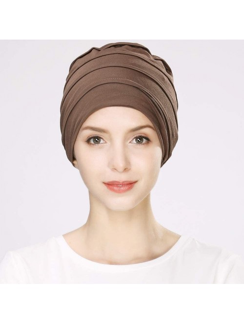 Skullies & Beanies Soft Chemo Caps Turbans Sleep Hat for Women Head Wraps Cancer Headwear Beanies Patient Hairloss 55-60cm - ...