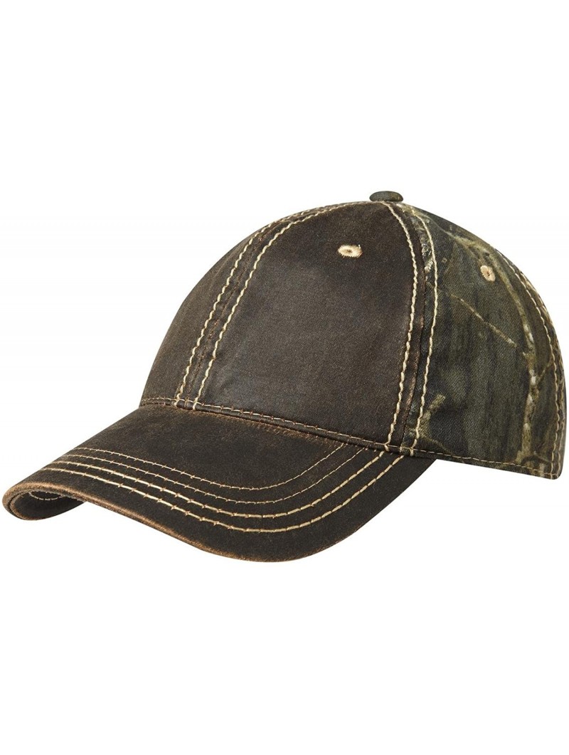 Baseball Caps Men's PigmentDyed Camouflage Cap - Mossy Oak New Break-up - CX11NGRCBML $14.27