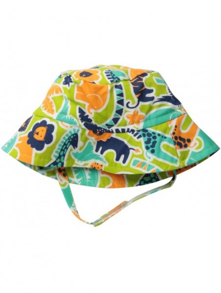 Sun Hats Children Unisex Bucket Hat UPF 50+- Highest Certified UV Sun Protection- Azo-free dye - Zoo Mania - C211UT3EWMR $18.25