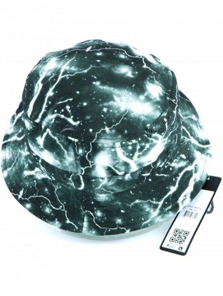 Bucket Hats Fashionable Unisex Printed Pattern Bucket Hat - Bk2104dk Green - C212HRP5CD7 $13.01