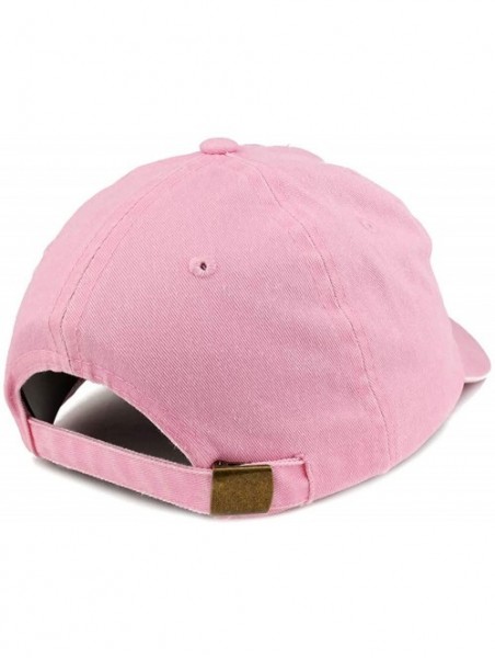 Baseball Caps Made in 1940 Embroidered 80th Birthday Washed Baseball Cap - Pink - CZ18C7HUNYY $25.54