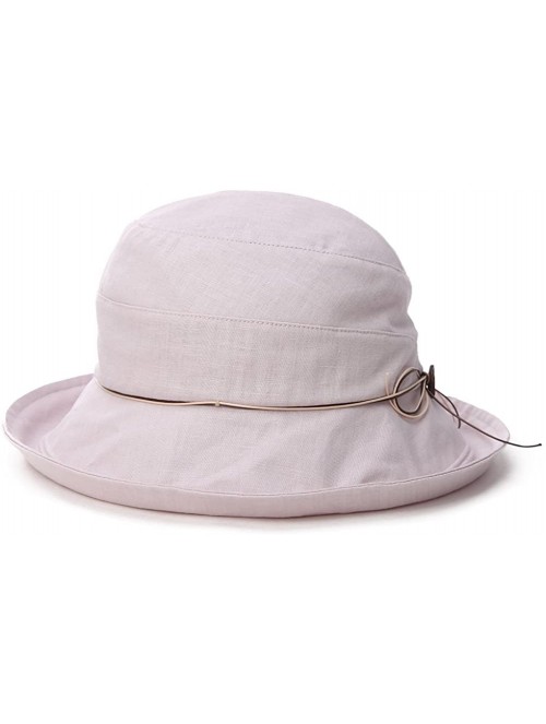 Sun Hats Womens UPF50 Cotton Packable Sun Hats w/Chin Cord Wide Brim Stylish 54-60CM - 89051_gray - CZ18E3ESZWR $32.56