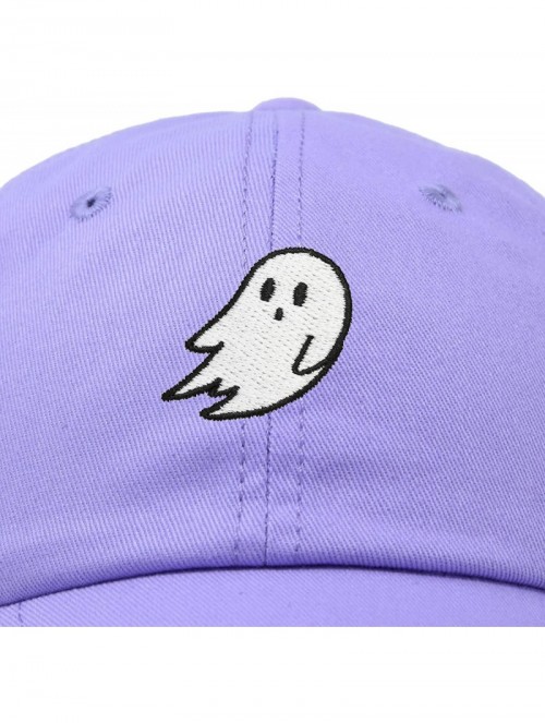 Baseball Caps Ghost Embroidery Dad Hat Baseball Cap Cute Halloween - Lavender - CH18YLXTH5U $15.14