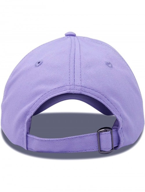 Baseball Caps Ghost Embroidery Dad Hat Baseball Cap Cute Halloween - Lavender - CH18YLXTH5U $15.14