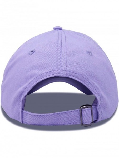 Baseball Caps Ghost Embroidery Dad Hat Baseball Cap Cute Halloween - Lavender - CH18YLXTH5U $15.14