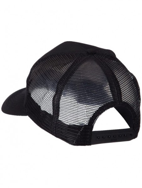 Baseball Caps Skull and Choppers Embroidered Military Patched Mesh Cap - Red Scarf - CH11FITQF4F $21.45