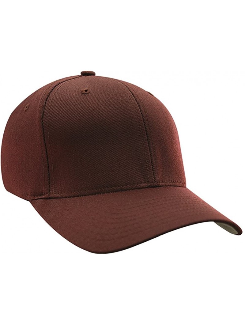 Baseball Caps Premium Original Wooly Combed Twill Cap 6277 (S/M (6 3/4" - 7 1/4")- Maroon) - CI11DLCZ8T9 $11.16