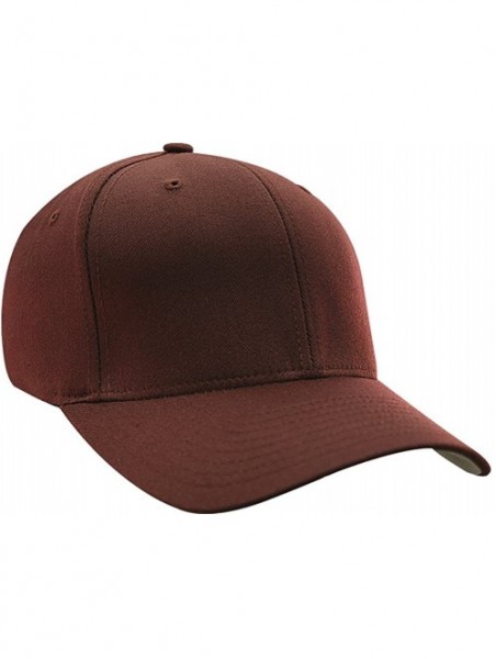 Baseball Caps Premium Original Wooly Combed Twill Cap 6277 (S/M (6 3/4" - 7 1/4")- Maroon) - CI11DLCZ8T9 $11.16