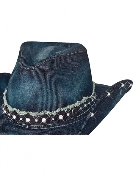 Cowboy Hats Bullhide Better Than Yesterday Denim Western Hat 2792 - C611KKZXPW7 $60.06