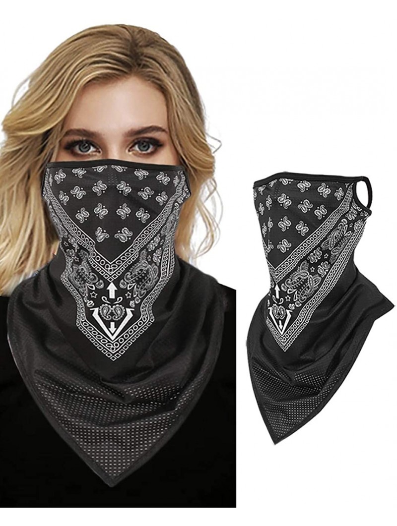 Balaclavas Fashion Bandanas 100% Cotton Paisley Print Head Wrap Scarf Wristband - Style 1 - C61982YTS5W $13.88