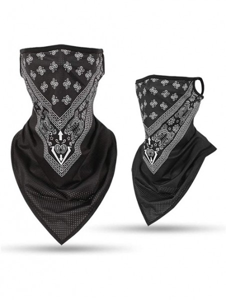 Balaclavas Fashion Bandanas 100% Cotton Paisley Print Head Wrap Scarf Wristband - Style 1 - C61982YTS5W $13.88